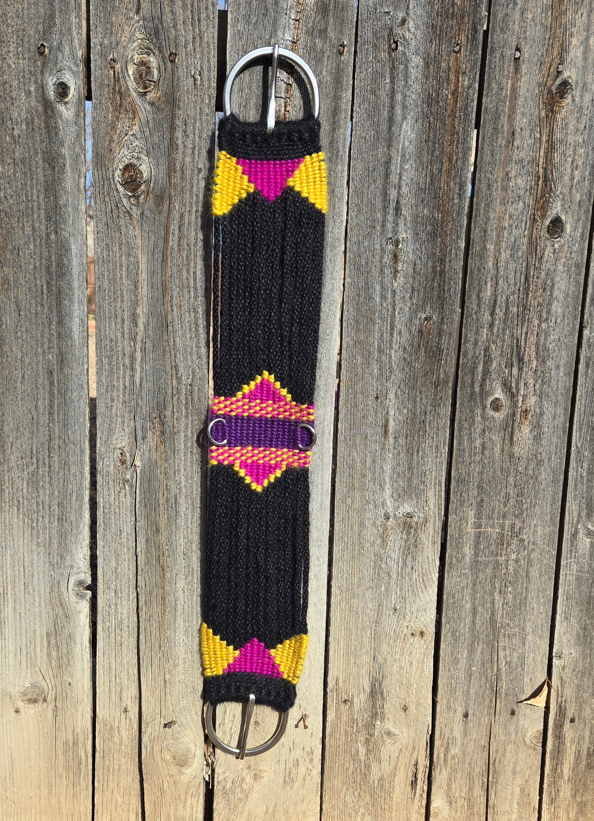 Custom mohair cinch