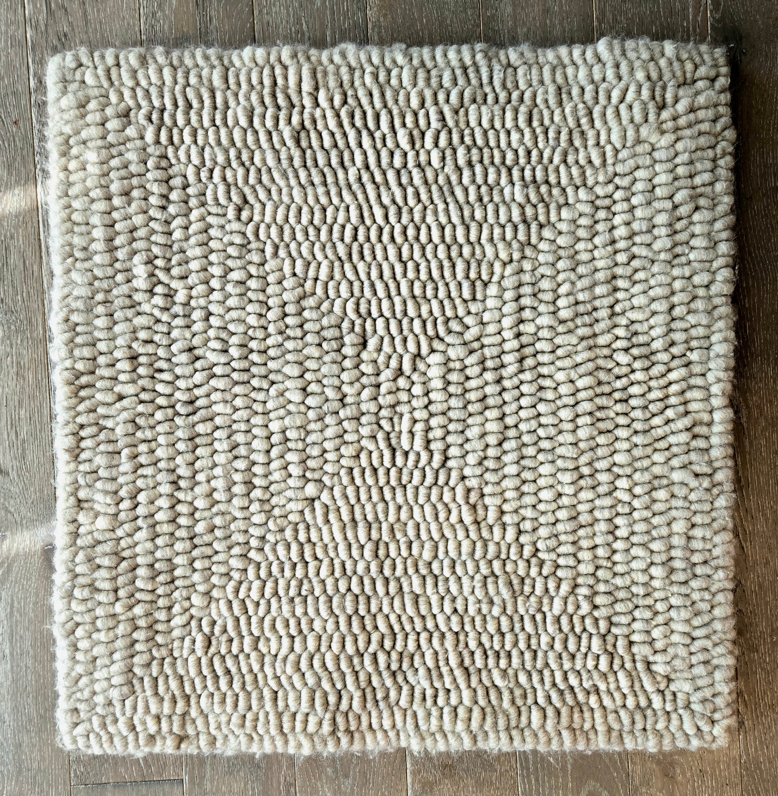 Custom pulled wool saddle pad