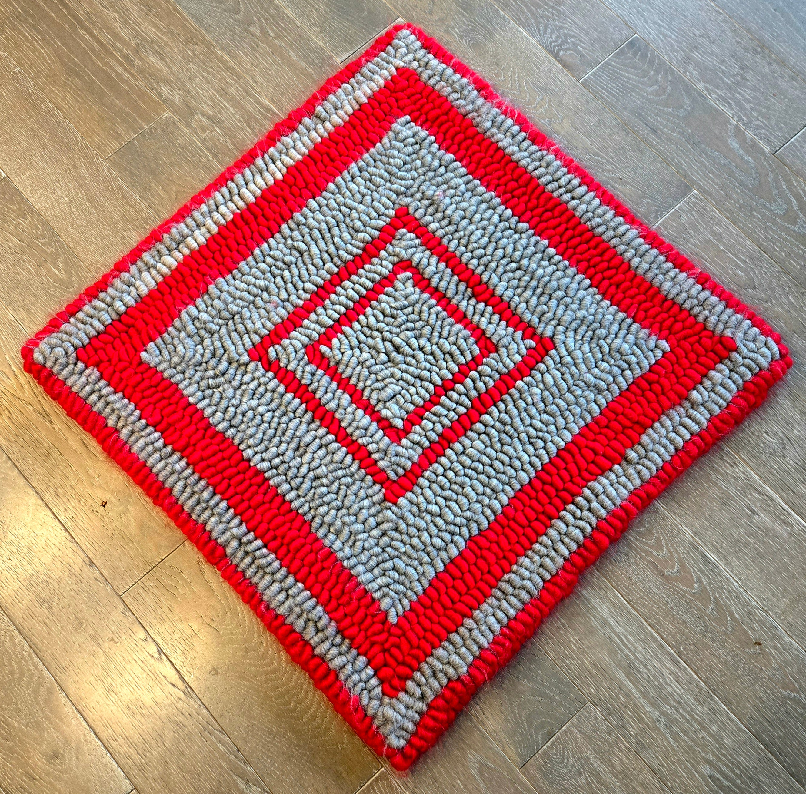 Pulled Wool Saddle Pad, 31x31, Corriedale Wool