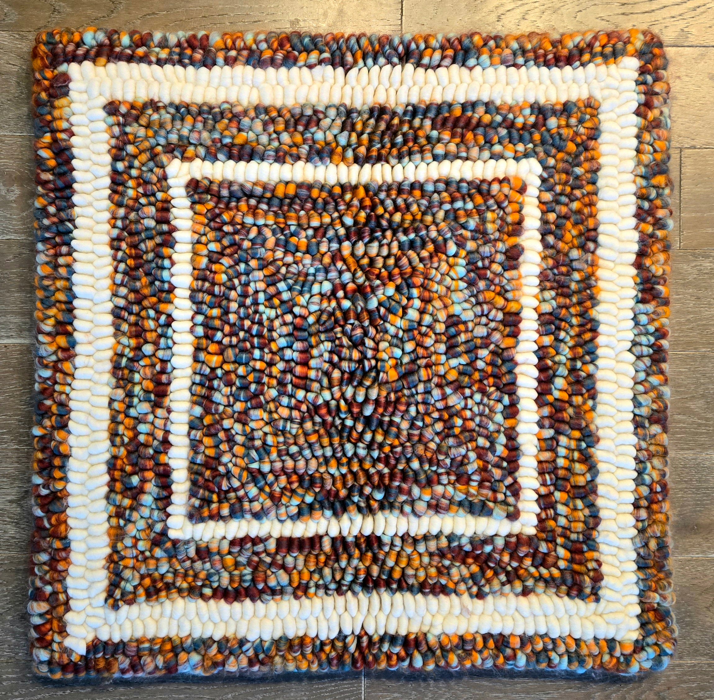 Pulled Wool Saddle Pad, 30x30, Merino wool