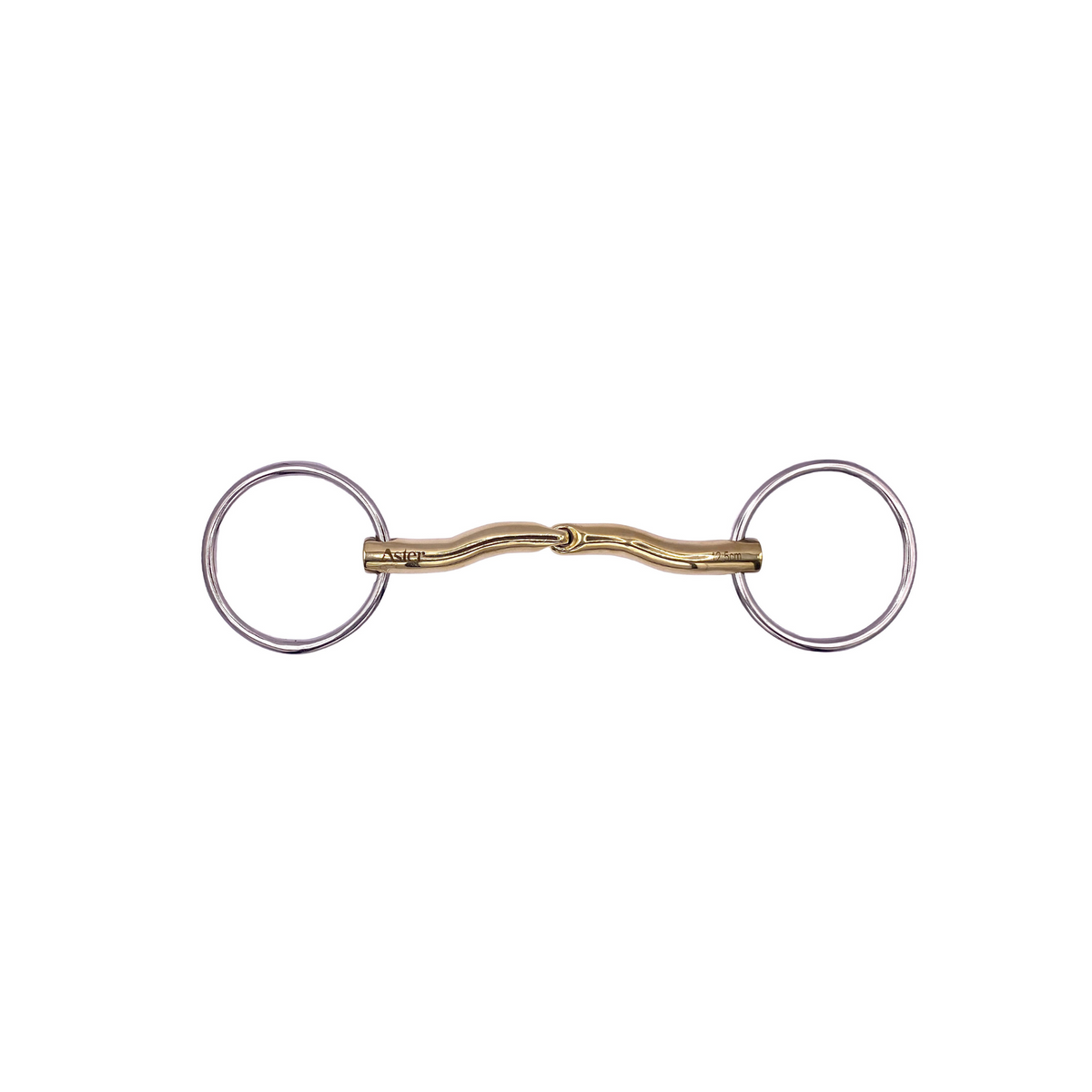 Sweet gold loose ring snaffle bit