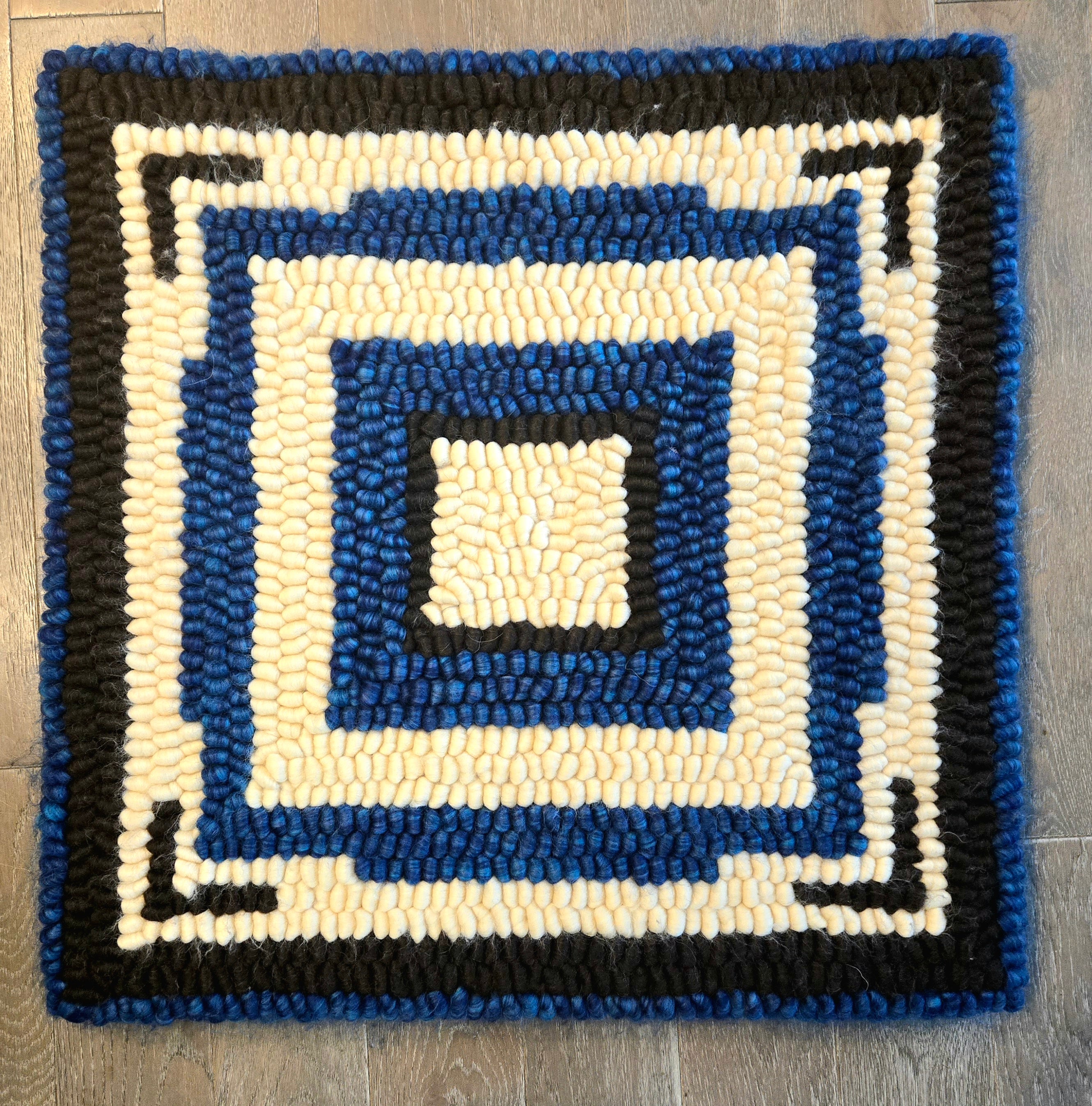 Pulled Wool Saddle Pad, 31x31, Corriedale and Cheviot Wool