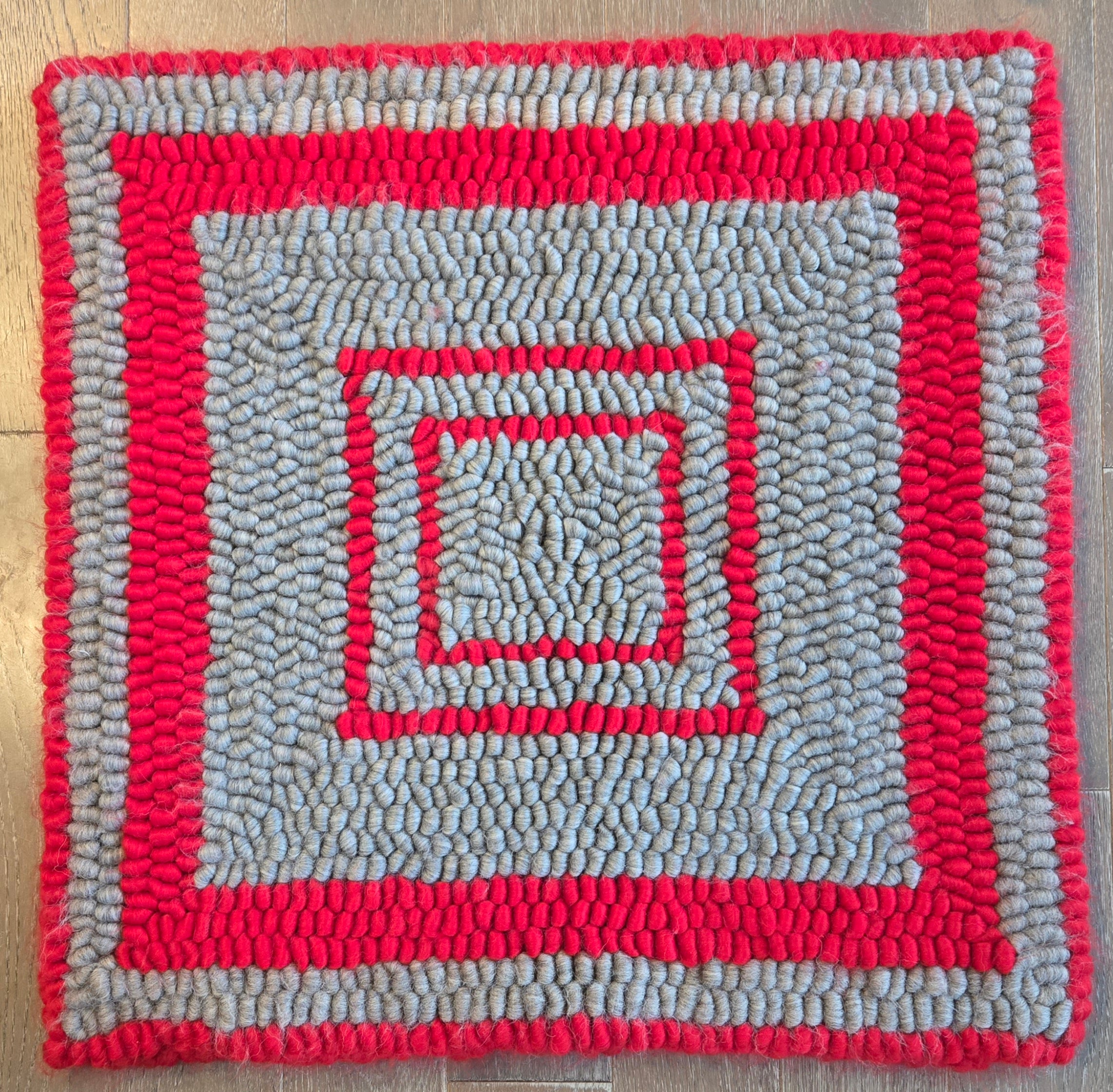 Pulled Wool Saddle Pad, 31x31, Corriedale Wool